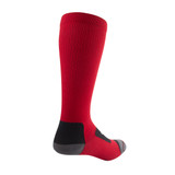 Aero Tech Compression Socks Red Side View Aero Tech Compression Socks Red Side View
