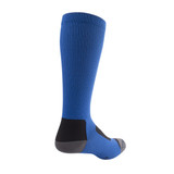 Aero Tech Compression Socks Royal Blue Side View Aero Tech Compression Socks Royal Blue Side View