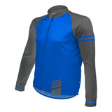 Aero Tech Classic Thermal Peloton Jersey|Blue|primary Aero Tech Classic Thermal Peloton Jersey|Blue|primary