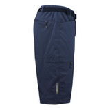Navy Multi-Sport Short Side View Navy Multi-Sport Short Side View