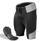 Charcoal Gel Touring Padded Cycling Short|charcoal|primary