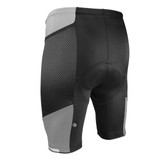 Charcoal Gel Touring Padded Cycling Short Off Back View