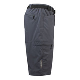 Women's Multi Sport Short - charcoal -  Side