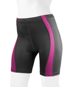 Aero Tech Women's Classic 2.0 Pink Unpadded Spandex Workout Shorts|pink|primary Aero Tech Women's Classic 2.0 Pink Unpadded Spandex Workout Shorts|pink|primary