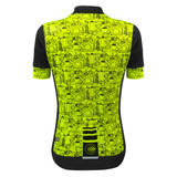 Women's Motivate Fierce Cycling Jersey Back View Women's Motivate Fierce Cycling Jersey Back View