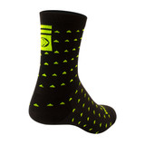 Aero Tech X DeFeet 5 Inch Vapor Cycling Sock Off Back View Aero Tech X DeFeet 5 Inch Vapor Cycling Sock Off Back View