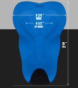 Clydesdale Replacement Cycling Chamois Pad Dimensions