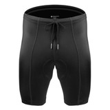 Motion Black Padded Cycling Shorts Front View