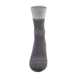 Venture Merino Wool Cycling Sock in Charcoal Front View Venture Merino Wool Cycling Sock in Charcoal Front View