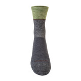 Venture Merino Wool Cycling Sock in Avocado Front View Venture Merino Wool Cycling Sock in Avocado Front View