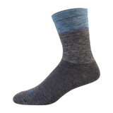 Venture Merino Wool Cycling Sock in Blue Inside View Venture Merino Wool Cycling Sock in Blue Inside View