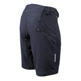 Men's Charcoal MTB Adventure Shorts Off Back View Men's Charcoal MTB Adventure Shorts Off Back View