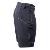Men's Charcoal MTB Adventure Shorts Side View Men's Charcoal MTB Adventure Shorts Side View