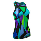 Black Light Cycling Tank Front