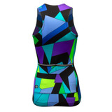 Black Light Cycling Tank Back