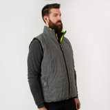 Men's Sierra Reversible Reflective Cycling Vest Fr Men's Sierra Reversible Reflective Cycling Vest Fr