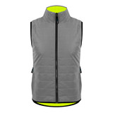 Women's Sierra Reversible Reflective Cycling Vest Front View