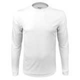 Men's White Eclipse Sun Protection Cycling Shirt|white|primary Men's White Eclipse Sun Protection Cycling Shirt|white|primary