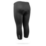 Plus Size Women's Liddy Noir USA Black Cycling Capris back