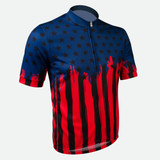 Men's Old Glory USA Cycling Jersey Off Front View Men's Old Glory USA Cycling Jersey Off Front View