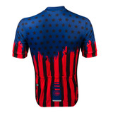 Men's Old Glory USA Cycling Jersey Back View Men's Old Glory USA Cycling Jersey Back View