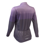 Women's Zenith Long Sleeve Cycling Jersey Off Back View