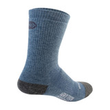 Woolie Bolie Merino Wool Heavy Weight Blue Socks Off Back View Woolie Bolie Merino Wool Heavy Weight Blue Socks Off Back View