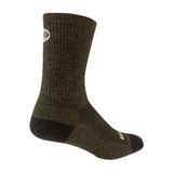 Woolie Boolie Wool Socks - Olive - Off Back