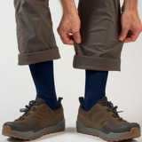 Woolie Boolie Wool Socks - Navy - On Model