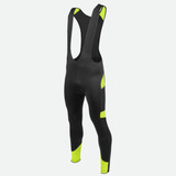 Men's Safety Yellow All Day Stretch Fleece Padded Cycling Bib-Tights|safety yellow|primary Men's Safety Yellow All Day Stretch Fleece Padded Cycling Bib-Tights|safety yellow|primary