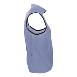 Men's Periwinkle Canyon Windproof Cycling Vest Side View Men's Periwinkle Canyon Windproof Cycling Vest Side View