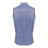 Men's Periwinkle Canyon Windproof Cycling Vest Back View Men's Periwinkle Canyon Windproof Cycling Vest Back View