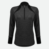 Women's Charcoal Merino Wool Long Sleeve|charcoal|primary Women's Charcoal Merino Wool Long Sleeve|charcoal|primary