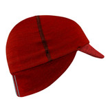 Rust Merino Wool Cap|rust|primary