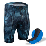 Motion Wild Print Graphite Print Bike Short with Chamois Motion Wild Print Graphite Print Bike Short with Chamois