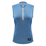 Women's  Light Blue Thrive Lightweight Sleeveless Cycling Jersey|light blue|primary Women's  Light Blue Thrive Lightweight Sleeveless Cycling Jersey|light blue|primary
