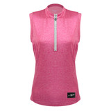 Women's Bright Pink Thrive Lightweight Sleeveless Cycling Jersey|pink|primary Women's Bright Pink Thrive Lightweight Sleeveless Cycling Jersey|pink|primary