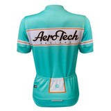 Women's Sea Foam Green Classic Script Jersey Back View Women's Sea Foam Green Classic Script Jersey Back View