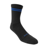 Black and Royal Blue Classic Kruzer Thick Padding Athletic Socks Off Front View
 Black and Royal Blue Classic Kruzer Thick Padding Athletic Socks Off Front View