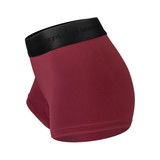 Women's Merlot Purple High Performance 3" Inseam Soft Compression Cycling Underwear Left Side View Women's Merlot Purple High Performance 3" Inseam Soft Compression Cycling Underwear Left Side View