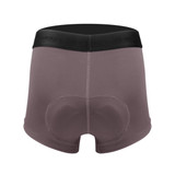 Women's Mauve Grey High Performance 3" Inseam Soft Compression Cycling Underwear Back View Women's Mauve Grey High Performance 3" Inseam Soft Compression Cycling Underwear Back View