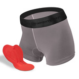 Women's Mauve Grey High Performance 3" Inseam Soft Compression Cycling Underwear|mauve|primary Women's Mauve Grey High Performance 3" Inseam Soft Compression Cycling Underwear|mauve|primary