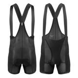 Men's Black  5 inch Inseam Shorty Stretch Mesh Padded Cycling Bib-Liner Front and Back View Men's Black  5 inch Inseam Shorty Stretch Mesh Padded Cycling Bib-Liner Front and Back View