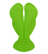 Men's Soft-Tech MT Green Chamois Pad Top View