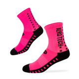 Pink Lightweight Bamboo Blend  5-inch Crew Length Athletic Socks|pink|primary Pink Lightweight Bamboo Blend  5-inch Crew Length Athletic Socks|pink|primary