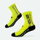 Safety Yellow Lightweight Bamboo Blend  5-inch Crew Length Athletic Socks|safety yellow|primary Safety Yellow Lightweight Bamboo Blend  5-inch Crew Length Athletic Socks|safety yellow|primary