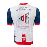 Men's 9/11 Memorial Trail Classic Short Sleeve Cycling Jersey Back View Men's 9/11 Memorial Trail Classic Short Sleeve Cycling Jersey Back View