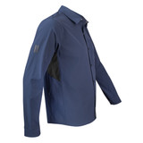 Hybrid Trail Long Sleeve Blue Side View Hybrid Trail Long Sleeve Blue Side View