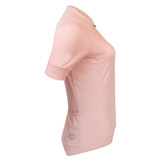 Women's Rosé Cycling Jersey - Side View Women's Rosé Cycling Jersey - Side View