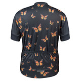 Plus women's cycling jersey - Monarch Butterfly - Back Plus women's cycling jersey - Monarch Butterfly - Back